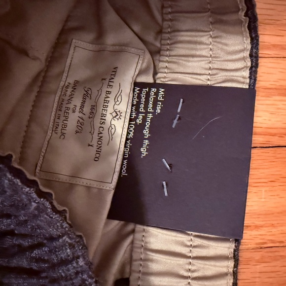 NWT Banana Republic elastic waist trousers - Picture 2 of 5